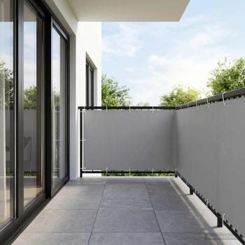 Balkon-Sichtschutz 1,5 x 25 m Stoff mit PU-Beschichtung