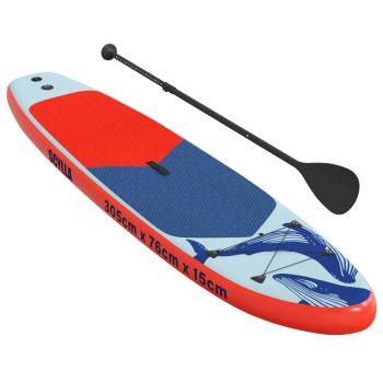 Aufblasbares Stand Up Paddle Board SCYLLA 305 x 76 x 15 cm Blau
