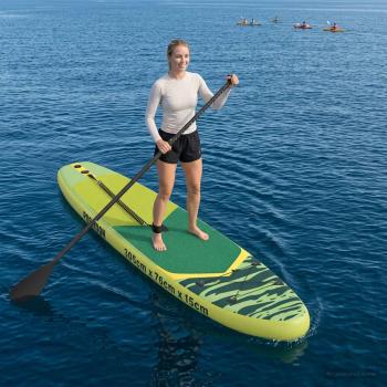 ARDEBO.de - Aufblasbares Stand-Up-Paddle-Board POSEIDON 305 x 76 x 15 cm