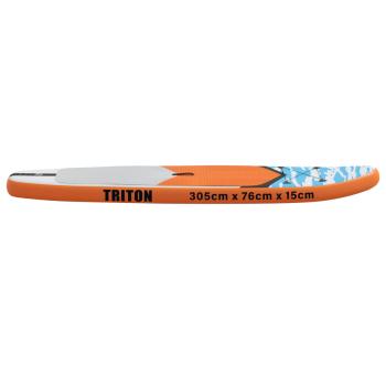 Aufblasbares Stand Up Paddle Board TRITON 305 x 76 x 15 cm Blau