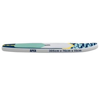 Aufblasbares Stand Up Paddle Board APEX 305 x 76 x 15 cm Blau