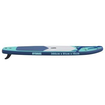 Aufblasbares Stand Up Paddle Board HYDROS 366 x 81 x 15 cm für