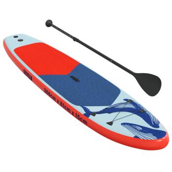 Aufblasbares Stand Up Paddle Board SCYLLA 366 x 81 x 15 cm Blau