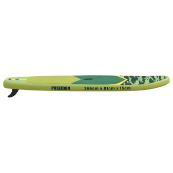 Aufblasbares Stand-Up-Paddle-Board POSEIDON 366 x 81 x 15 cm