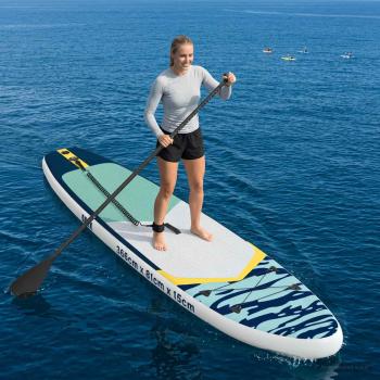 ARDEBO.de - Aufblasbares Stand Up Paddle Board APEX 366 x 81 x 15 cm Blau