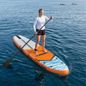 ARDEBO.de - SUP Board mit Sitz 2-in-1 TRITON 305 x 76 x 15 cm Blau für