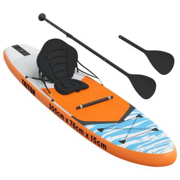 SUP Board mit Sitz 2-in-1 TRITON 305 x 76 x 15 cm Blau für