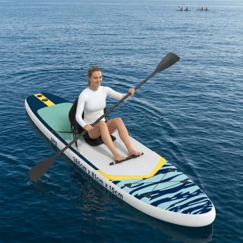SUP Board mit Sitz 2-in-1 APEX 366 x 81 x 15 cm Blau für
