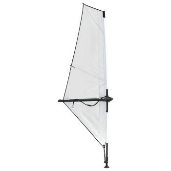 Aufblasbares SUP-Board mit Segel TRITON 330 x 76 x 15 cm Blau