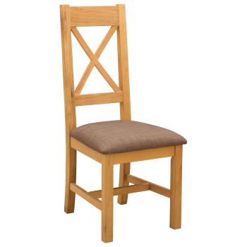 Esszimmerstuhl 2 stk. Massivholz Eiche Grau 45 x 54 x 105 cm