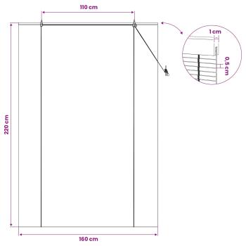 Rollo Natur 160 x 220 cm Bambus