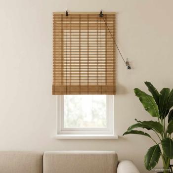 ARDEBO.de - Rollo Natur 50 x 160 cm Bambus