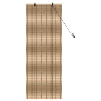 Rollo Natur 50 x 160 cm Bambus
