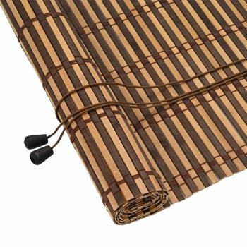 Rollo Braun 70 x 220 cm Bambus