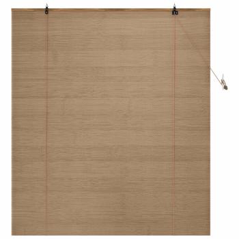 Rollo Braun 140 x 160 cm Bambus