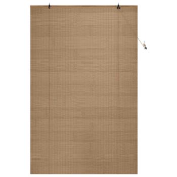 Rollo Braun 150 x 220 cm Bambus