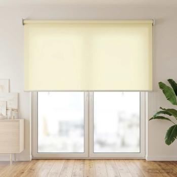 Außen-Rollos mit UV-Schutz Creme 100 x 230 cm (B x H) Polyester
