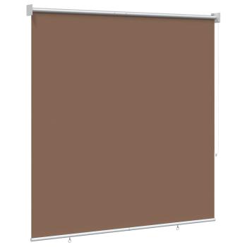 Außen-Rollos mit UV-Schutz Taupe 145 x 140 cm (B x H) Polyester