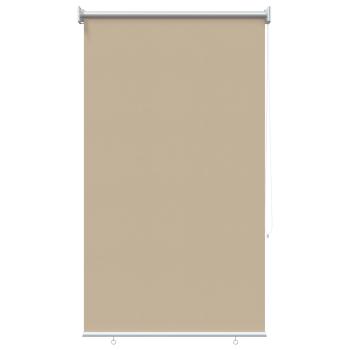 Außen-Rollos mit UV-Schutz Beige 100 x 230 cm (B x H) Polyester