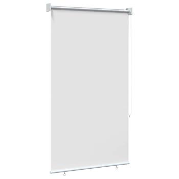 Außen-Rollos mit UV-Schutz Weiß 100 x 230 cm (B x H) Polyester