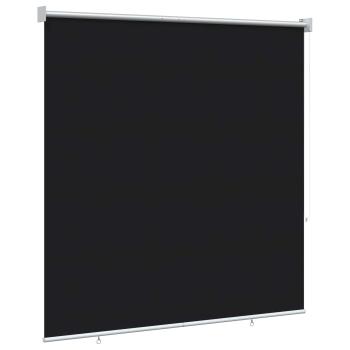 Außen-Rollos mit UV-Schutz Schwarz 100 x 230 cm (B x H)