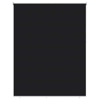 Außen-Rollos mit UV-Schutz Schwarz 185 x 230 cm (B x H)