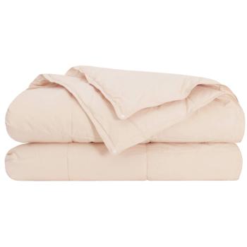 Bettdecke 155 x 220 cm Für alle Jahreszeiten Kapokfaser Beige