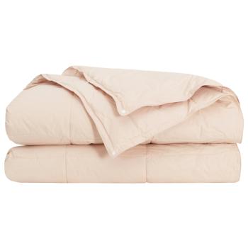Bettdecke 220 x 260 cm Für alle Jahreszeiten Kapokfaser Beige