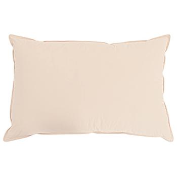 ARDEBO.de - Kopfkissen 50 x 75 cm Für alle Jahreszeiten Kapokfaser Beige