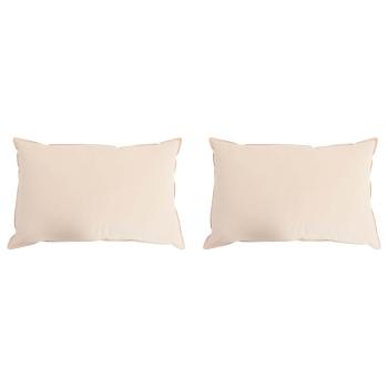 ARDEBO.de - Kopfkissen 2 stk. 60 x 70 cm Für alle Jahreszeiten Kapokfaser
