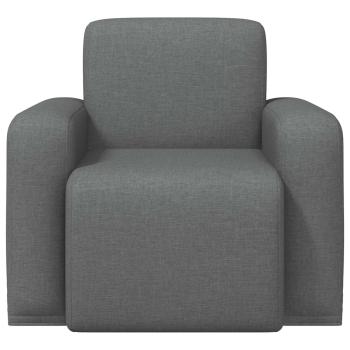 Sessel Dunkelgrau Stoff
