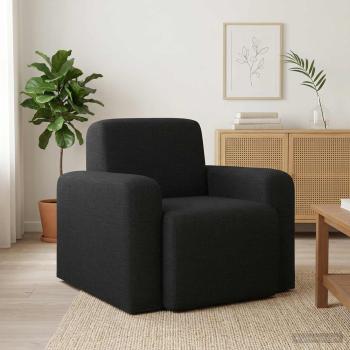 ARDEBO.de - Sessel Schwarz Stoff
