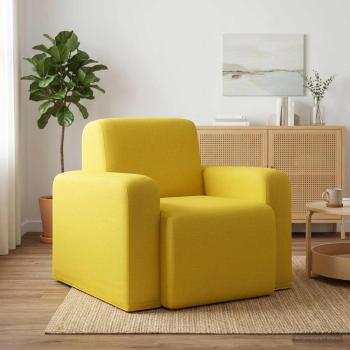 ARDEBO.de - Sessel Helles Gelb Stoff