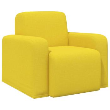 Sessel Helles Gelb Stoff