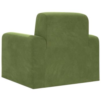 Sessel Hellgrün Samt