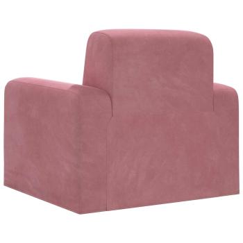 Sessel Rosa Samt