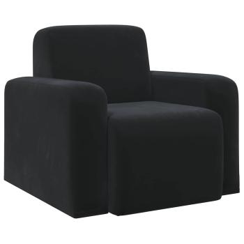 Sessel Schwarz Samt