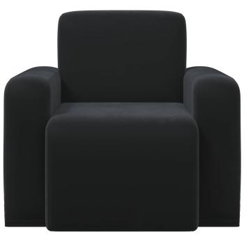 Sessel Schwarz Samt