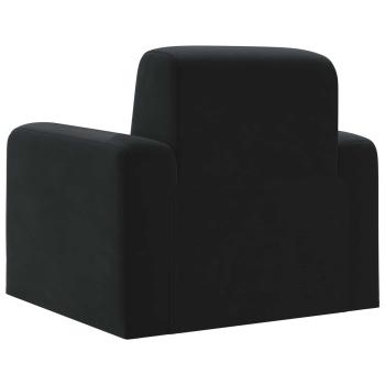 Sessel Schwarz Samt