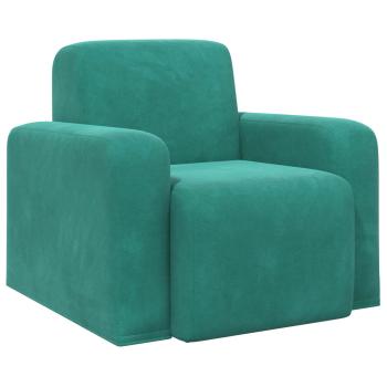 Sessel Türkis Samt