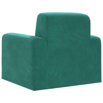 Sessel Türkis Samt