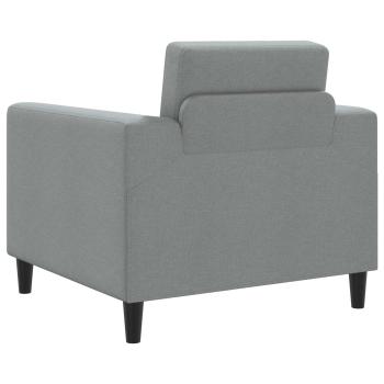 Sessel Hellgrau Stoff