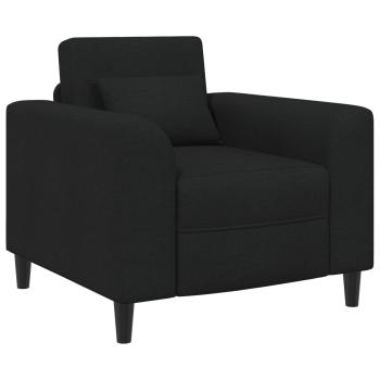 Sessel Schwarz Stoff