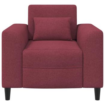 Sessel Weinrot Stoff