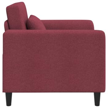 Sessel Weinrot Stoff