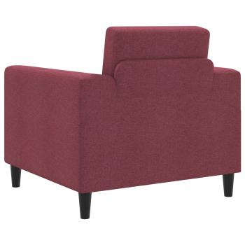 Sessel Weinrot Stoff