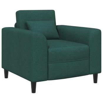 Sessel Dunkelgrün Stoff