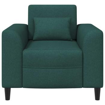 Sessel Dunkelgrün Stoff