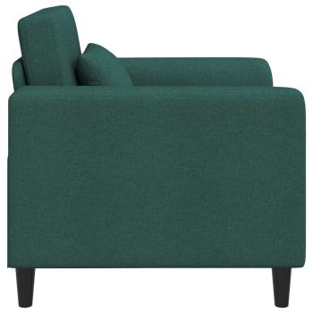 Sessel Dunkelgrün Stoff