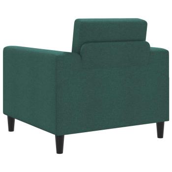 Sessel Dunkelgrün Stoff